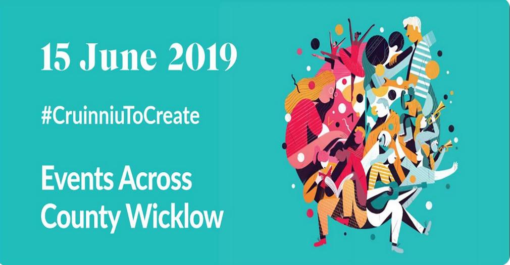 LEOWicklow's tweet photo. Have you seen the line up for Wicklow’s Cruinniú na nÓg?  Join us for  this free day of creativity for children &amp; young people on June 15th. BOOKING: https://t.co/hY1uzvEiwQ … @artsoffice @CreativeIreland  #Cruinniutocreate #wlsp #wicklow https://t.co/FERq0KObZ5