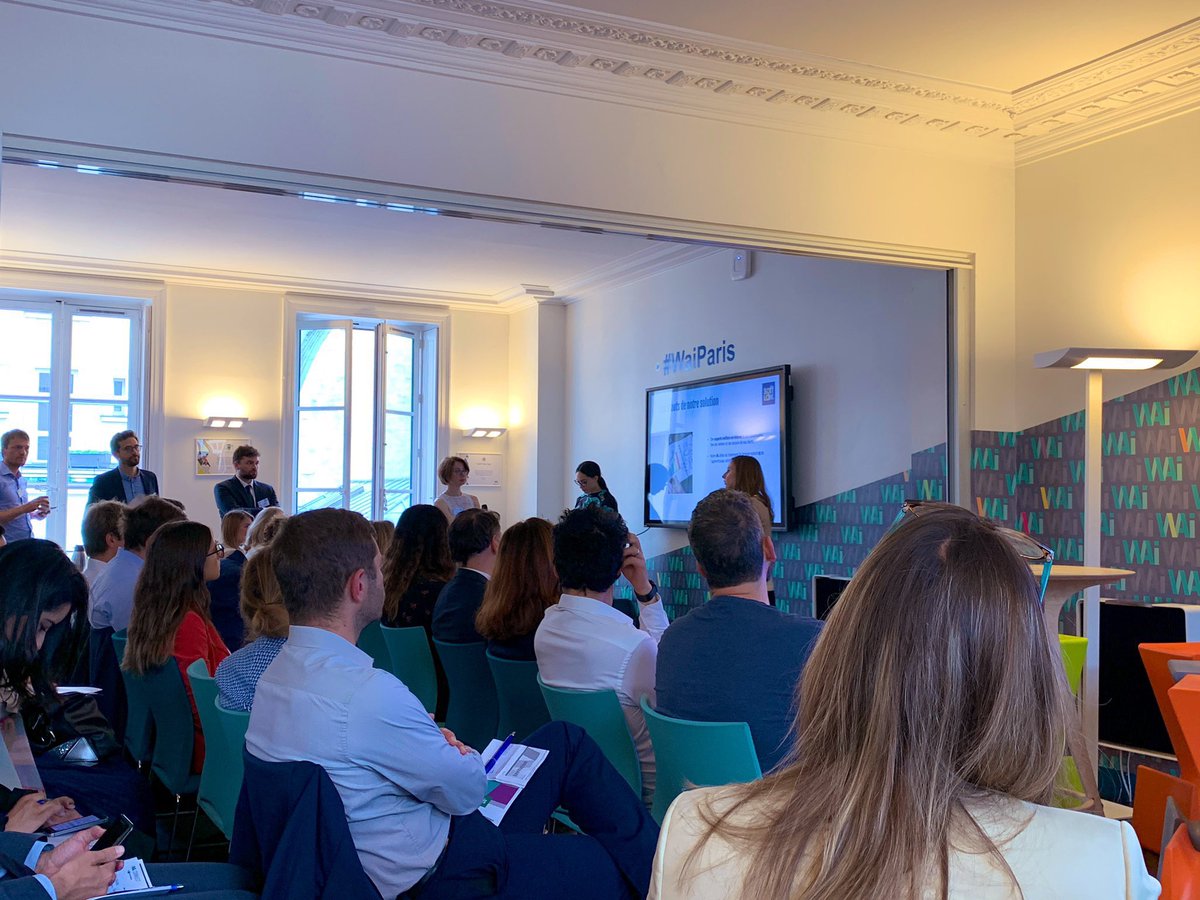 pressecitron's tweet photo. [#WaiConnect] Rencontres avec 7 #startup de la #LegalTech dans cet atelier @WAI_BNPP 🖌

▪️ @CaptainContrat 
▪️ @Hyperlex_ 
▪️ @Doctrine 
▪️ @legalcluster 
▪️ @predictice 
▪️ @softlaw_digital 
▪️ #Mindee

#IA #MachineLearning #WaiParis https://t.co/7339GqEIXv