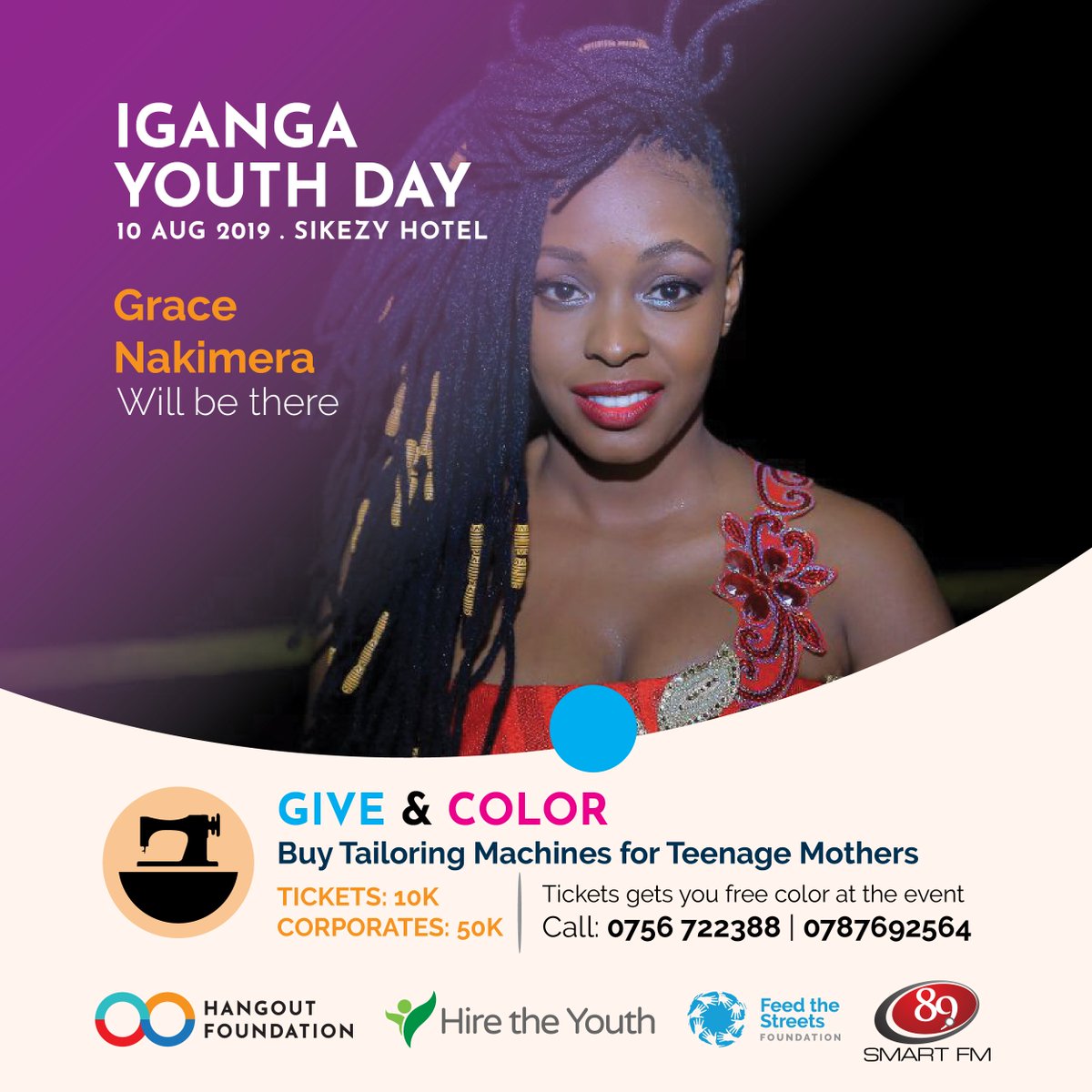 <a href="/HangoutFdn/">Hangout Foundation</a> <a href="/RebeccaKadaga/">#Kadaga</a> <a href="/mtnug/">MTN Uganda</a> <a href="/Parliament_Ug/">Parliament of Uganda</a> <a href="/EUinUG/">EU in Uganda</a> <a href="/APacificiEU/">Attilio Pacifici</a> <a href="/BryanMbasa/">Bryan Mbasa</a> #IgangaYouthDay is an fun interactive day where young people come together, share ideas, network and play as we find ways to eradicate poverty and minimize unemployment among youth. 

Remember to pledge, simply call 0756722388/0787692564 | Let's make a difference together!