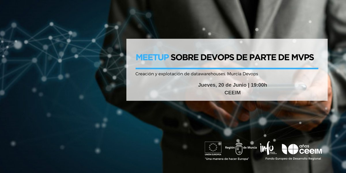 CeeiMurcia's tweet photo. #AgendaCEEIM ¿Quieres dar tus primeros pasos en Microsoft SQL Server y aprender como funciona un sistema de gestión de base de datos relacional?

El próximo 20 de junio no te pierdas este #meetup con todo un Microsoft MVP, @miguelEgea

👉🏻https://t.co/bEmwFjTzOz https://t.co/fZEqYAuAae