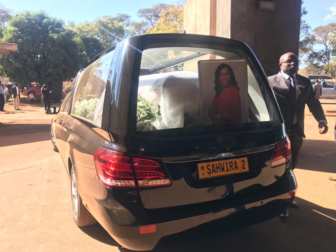 PICTURES: Vimbai Tsvangirai-Java's Body Arriving At City Sports Before ...
