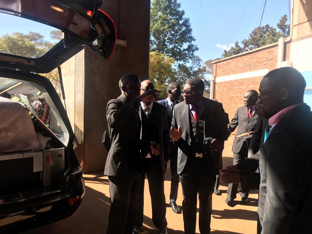 PICTURES: Vimbai Tsvangirai-Java's Body Arriving At City Sports Before ...