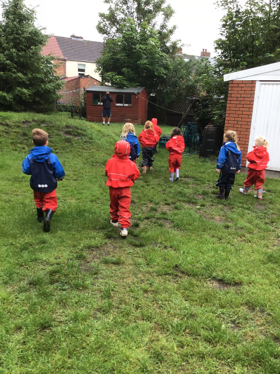 No such thing as bad weather, just bad clothing! The weather never stops these children from outdoor learning. We have had a fantastic sports session this morning with our coach Ben. #outdoorlearning #physicaldevelopment