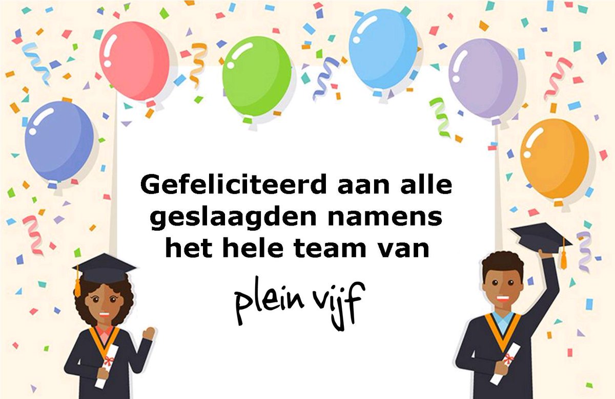 Gefeliciteerd aan alle geslaagden! Dit moet natuurlijk gevierd worden, dus kom tot en met zondag lekker op ons terras genieten van 2 Virgin Mojito cocktails voor de prijs van 1!

#geslaagd #cocktail