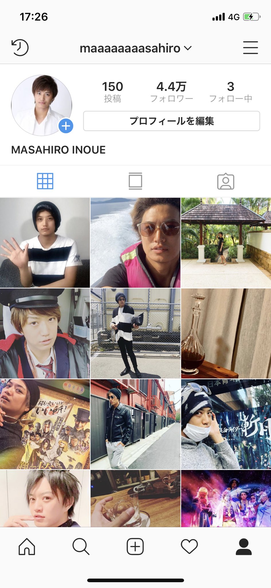 インスタ 井上 正大