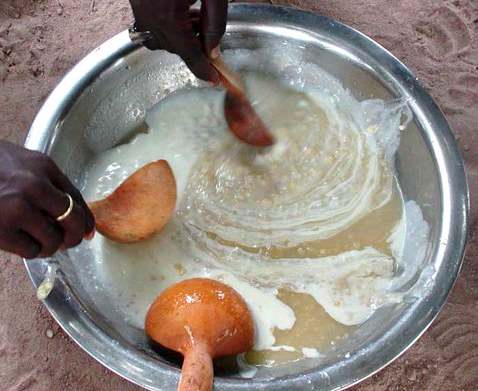 Cirad's tweet image. [#AfriquedelOuest] La diversité des #produitslaitiers, un patrimoine culinaire menacé par les importations de poudre de #lait
👉🏽bit.ly/2KKieo5

Des travaux de G. Duteurtre, économiste au #Cirad, présentés au symposium international #LaitVecteurdeDéveloppement @SOSFAIM