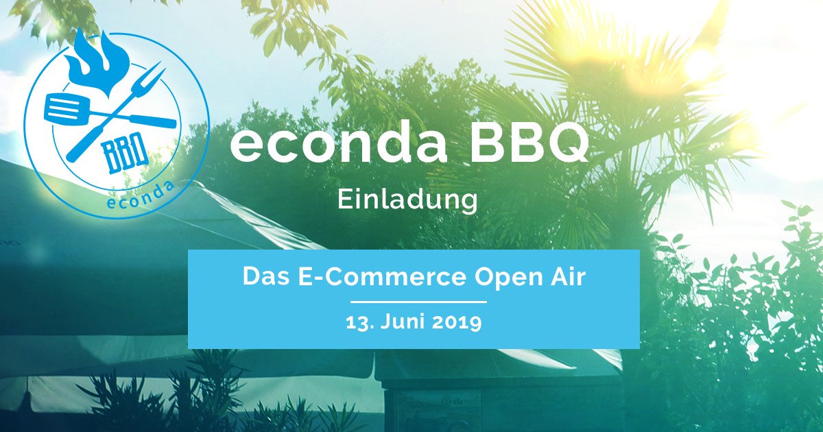 sitewards's tweet photo. Passend zum sommerlichen Wetter sind wir heute mit @jo_breunig in Karlsruhe beim E-Commerce Open Air BBQ der @econda_gmbh. Wir freuen uns auf coole Talks, Networking und natürlich auch aufs BBQ. #ecommerce #econdabbq #networking https://t.co/2lQDcgT96Q