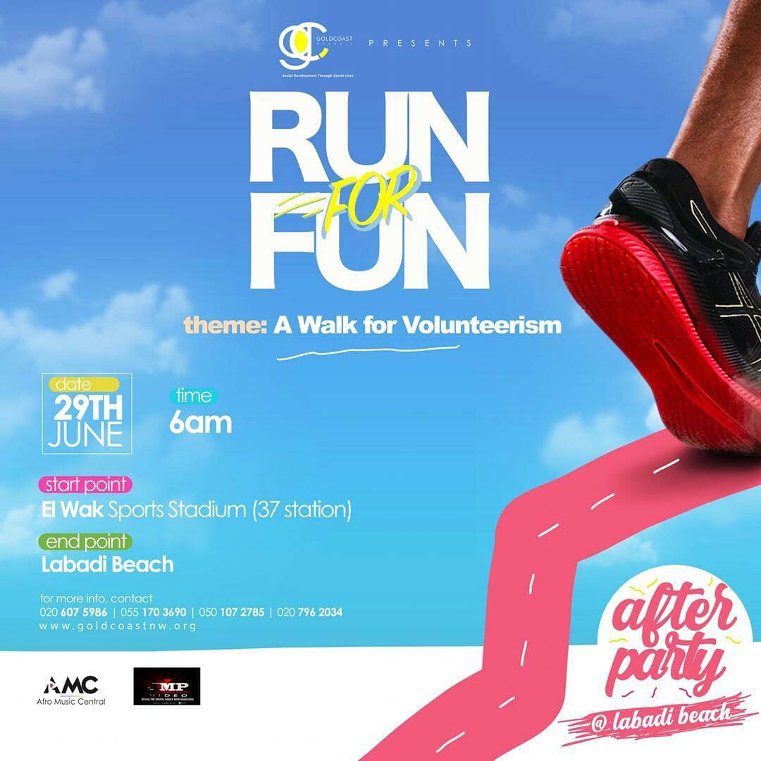 6lack_sauce's tweet photo. #Run4fun19 
Come let's walk for fun, release stress and share ideas on volunteerism 💃💃💃 https://t.co/GABdAWK7aQ