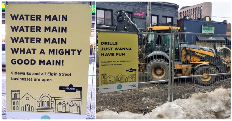 ThePoke's tweet photo. These 8 construction signs use humour to soften the blow.
https://t.co/YMKlzqDTao https://t.co/llz239k4zv
