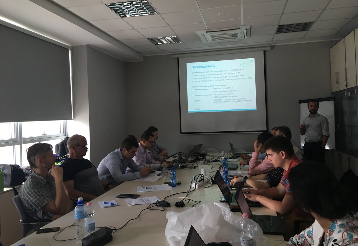 sco2flex's tweet photo. Thank you @polimi for hosting a productive meeting in #Milan yesterday. Working hard to make #sco2 technology a strong asset in #flexiblegeneration to support the #EU #energytransition! #EUSEW19 #H2020Energy #SustainableEnergy https://t.co/fbzL9Pj9D2