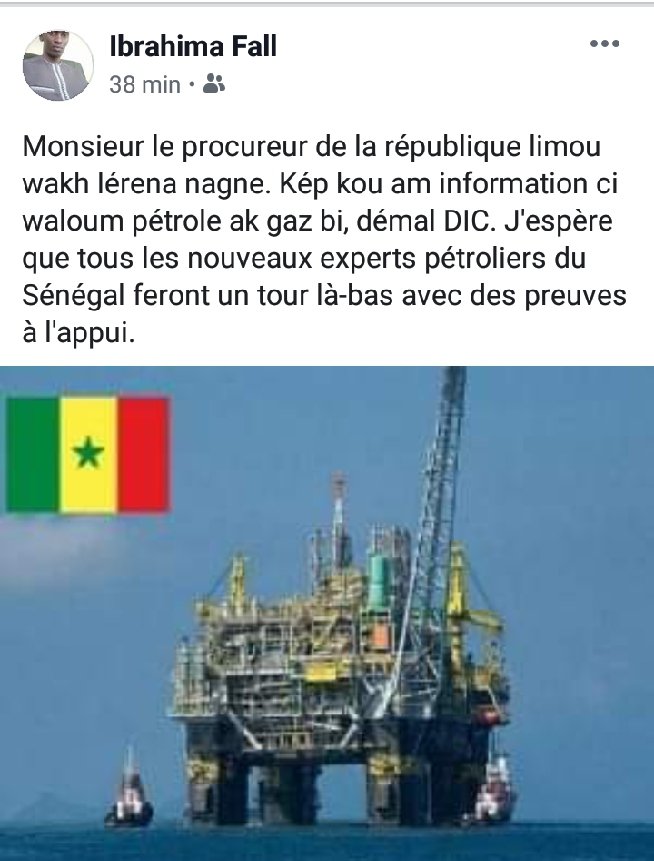 ibfall8's tweet photo. #Kebetu #Senegal yakarna DIC amna embouteillages actuellement ak lima sétane, déguelou ak lire ci ay nouveaux experts pétroliers sénégalais... https://t.co/dp2NUS9kE2
