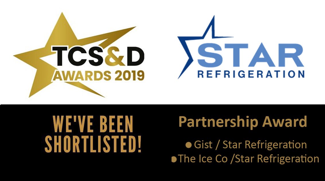 StarRefrig's tweet photo. Star Refrigeration shortlisted for three prizes at the TCS&amp;D Awards for reducing industry’s carbon footprint https://t.co/jscfeC28i5 #coldstorage #fsdf #temperaturecontrolledstorage #TCSD19 #WREFD19 @TCSDAwards #refrigeration https://t.co/wqZy7Op2ab