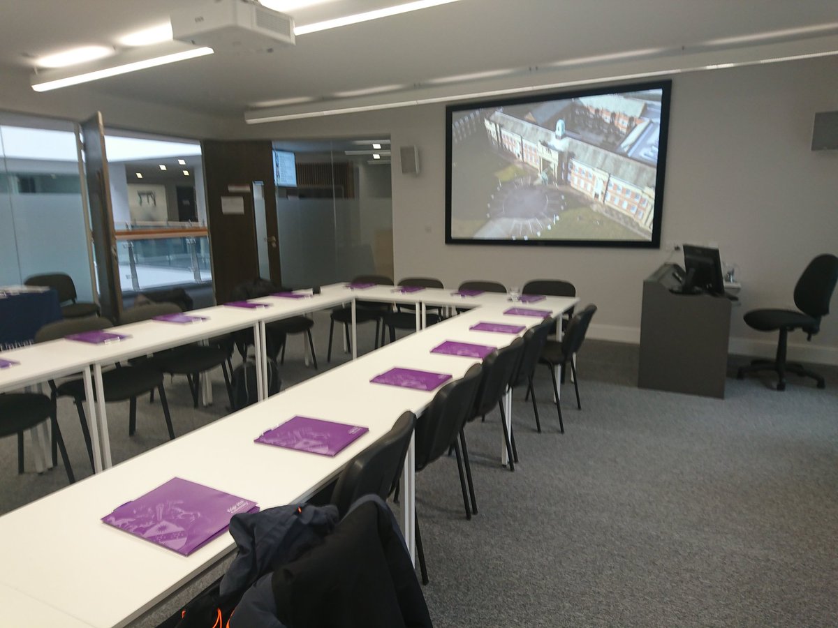 nikasnu's tweet photo. Set up and ready for the Northern Universities Network meeting here @edgehill @ehuits
Looking forward to welcoming our visitors! https://t.co/mfIHkAWf37