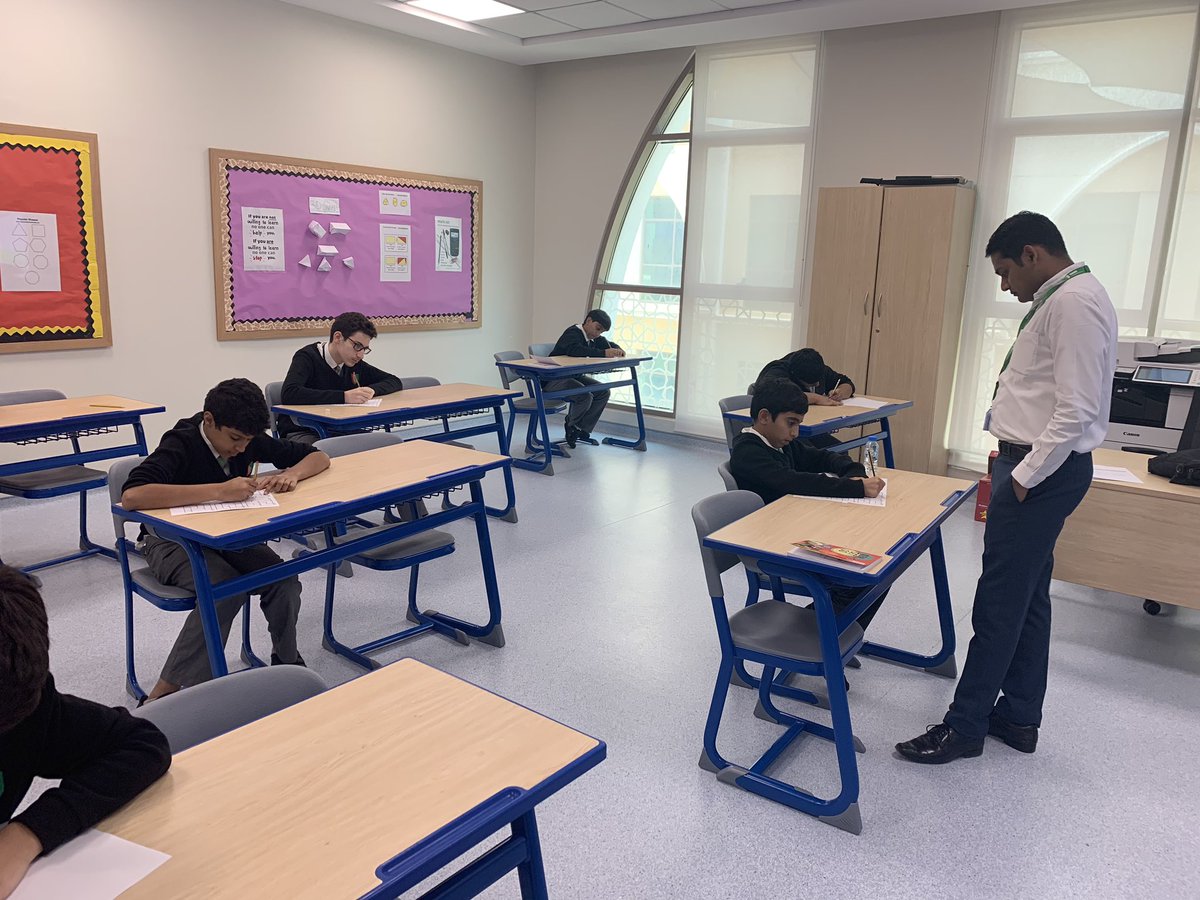MathsNsb's tweet photo. NSB boys battling with the Kenken Challenge #mathsisfun @NSB_Secondary @NSB_leadership @GEMS_NSB @ https://t.co/3IRmDyBwOA