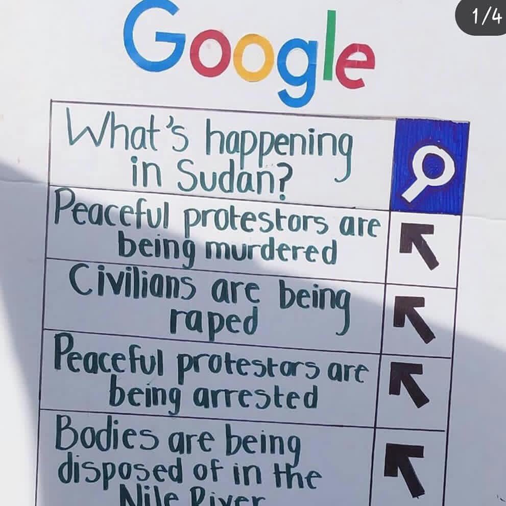 fatimalmahmoud's tweet photo. Everyone should know this #SudanMassacre #Sudan #BlueForSudan https://t.co/9QUlIHKT4Y