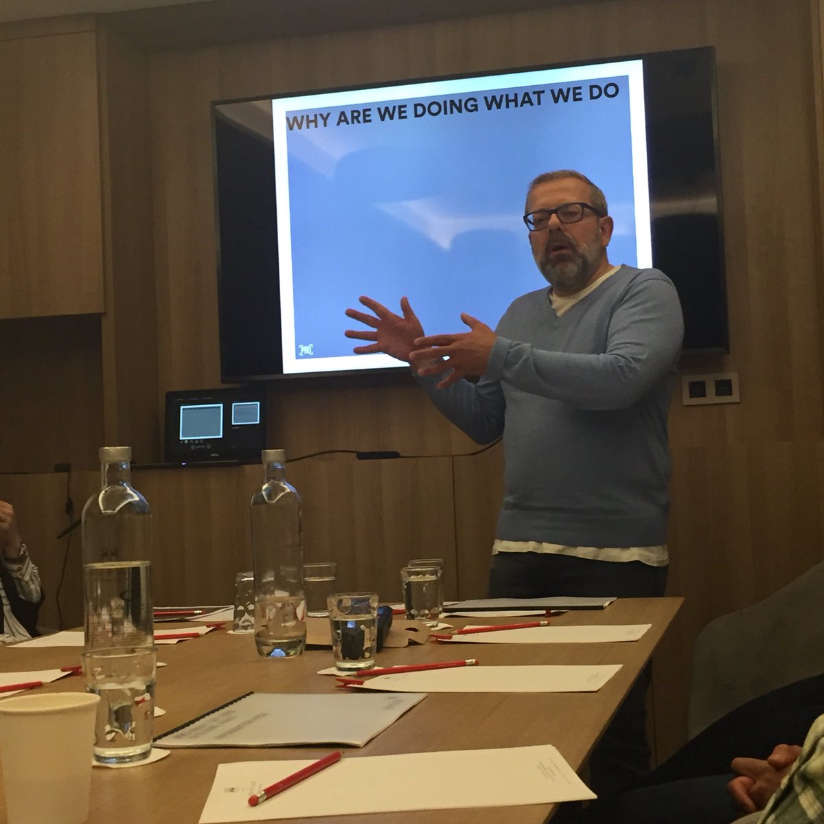 ThePROffice's tweet photo. Part two of our #PRO15 away days kick off with @scohen_shimon and @mossy80 talking about the past, present and exciting future of @ThePROffice #PROinParis https://t.co/7MR9Pw52D8