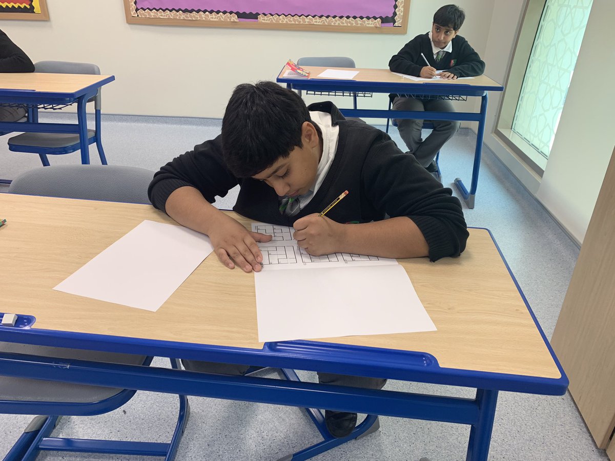 MathsNsb's tweet photo. Well done boys for taking part in the Kenken Challenge @NSB_Secondary @GEMS_NSB https://t.co/7jKZdustl9