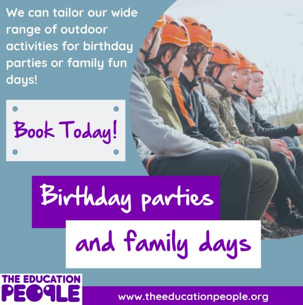 Our Outdoor Learning centres can facilitate everything from residential school visits to birthday parties!

Find out more &amp; book: tinyurl.com/yyac9hd3

#outdoorlearning #outdoorfun