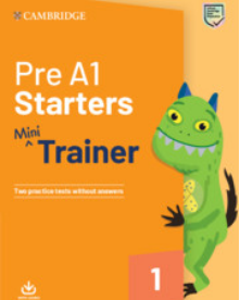 CambridgeEng's tweet photo. Our new series of Mini Trainers helps teachers prepare young learners for #PreA1Starters, #A1Movers and #A2Flyers in a way that builds their confidence.
They include two full-colour practice tests with answers online for teachers.
Find out more: https://t.co/GabfRUQ9fX https://t.co/rxx1H4AfI6