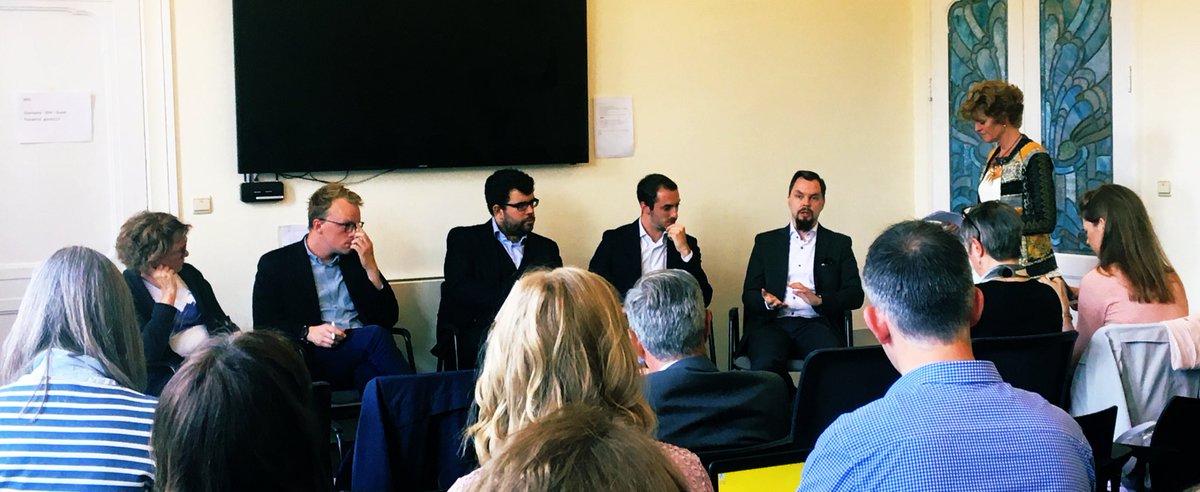 Panel discussion about uptake of innovation in hospitals through skills development