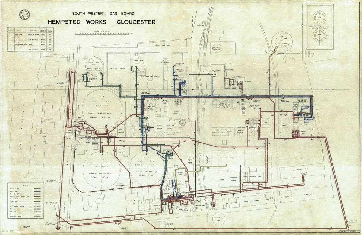 GeoscienceEA's tweet photo. #Historicmaps can tell us a lot about land-use change & they are specifically useful for #Brownfield #deskstudies Old maps have location info for old structures such as #gasworks holders like example in #Gloucester We use this useful resource for searches➡️https://t.co/5pHBDPoLyz https://t.co/Yj475DlxVw