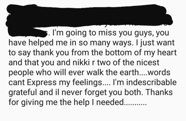 P3LinkworkCGM's tweet photo. How lovely is this message received from a gentleman in Cheshire who has recently been discharged after receiving support from our Linkworkers #wearep3 #p3cares https://t.co/QvHwPnxkZu