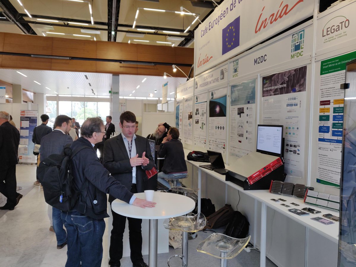 M2DC_Project's tweet image. Here are some of the exciting moments of yesterday's @TeratecInfos #Teratec2019 Entering Day 3. Join us at booth 21. @M2DC_Project