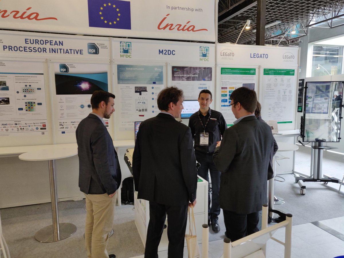 M2DC_Project's tweet image. Here are some of the exciting moments of yesterday's @TeratecInfos #Teratec2019 Entering Day 3. Join us at booth 21. @M2DC_Project