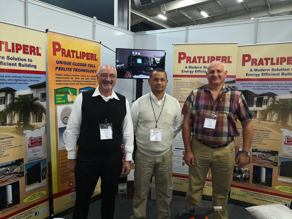 PratleySA's tweet photo. It's Day 3 and the final day of #AfricanConstructionExpo.
Visit us at Stand 309 for Pratliperl demonstrations and solutions, for sustainability and energy saving.
#Pratliperl #AfricanConstructionExpo #EnergySaving #GreenProduct https://t.co/l51YncX4za