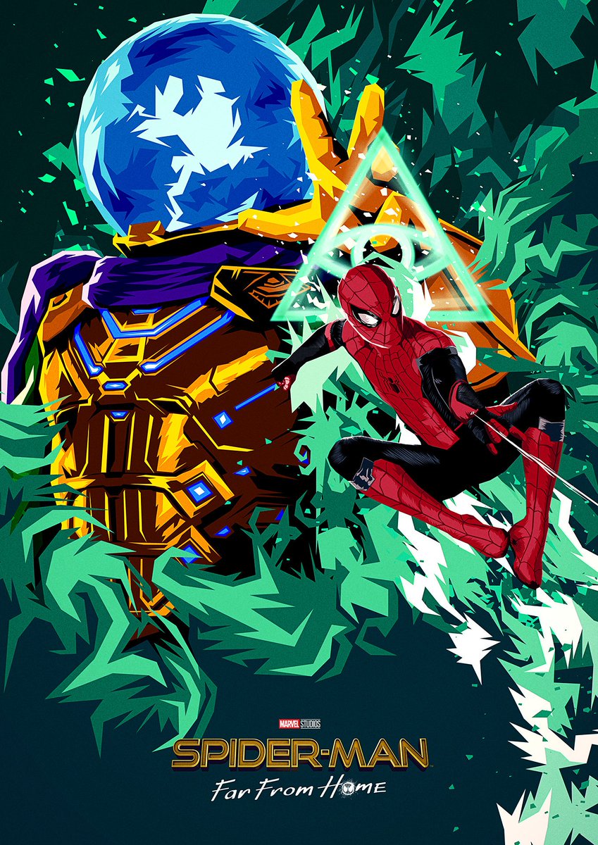 JumpCut_Online's tweet image. The SPIDER-MAN: FAR FROM HOME posters have been underwhelming to say the least, so here&apos;s some gorgeous fan made posters!
 
Created by:
@itsmagichere @DannySchlitz 
@berniedave
IG/murraylewisart

Be sure to check out the talented community over at @PosterSpy too!

#SpiderMan