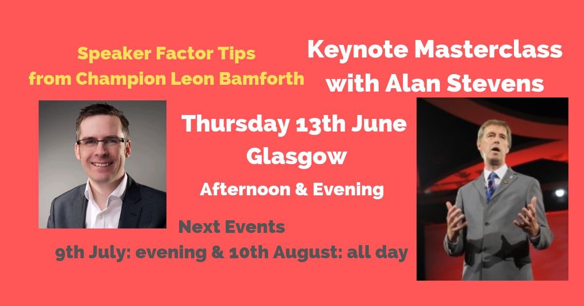 Looking forward to having <a href="/mediacoach/">Alan Stevens</a> delivering a members only session on creating keynotes in Glasgow. One of the many benefits of being a #PSAUK member #SpeakBetter #SpeakingPro #PublicSpeaking