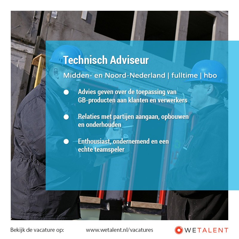 WETALENTNL's tweet image. Word jij de nieuwe Technisch Adviseur die het team van Gebr. Bodegraven in Midden- en Noord-Nederland mag gaan vertegenwoordigen?

Solliciteer dan direct via onze website: wetalent.nl/recruit/vacatu…

#vacature #gebrbodegraven #technischadviseur