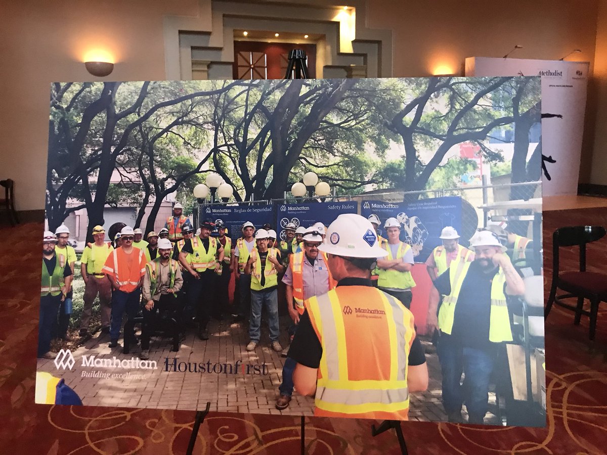 ElevatorEmr's tweet photo. Proud to be included in the celebration of the Wortham Theaters🎭 flood repairs after Hurricane Harvey. Our EMR Houston team did amazing work with all the repairs and replacements. #projects #escalotors #elevators #repairs #replacement #worthamtheater #hurricaneharvey #postflood https://t.co/jYQCGAujRz