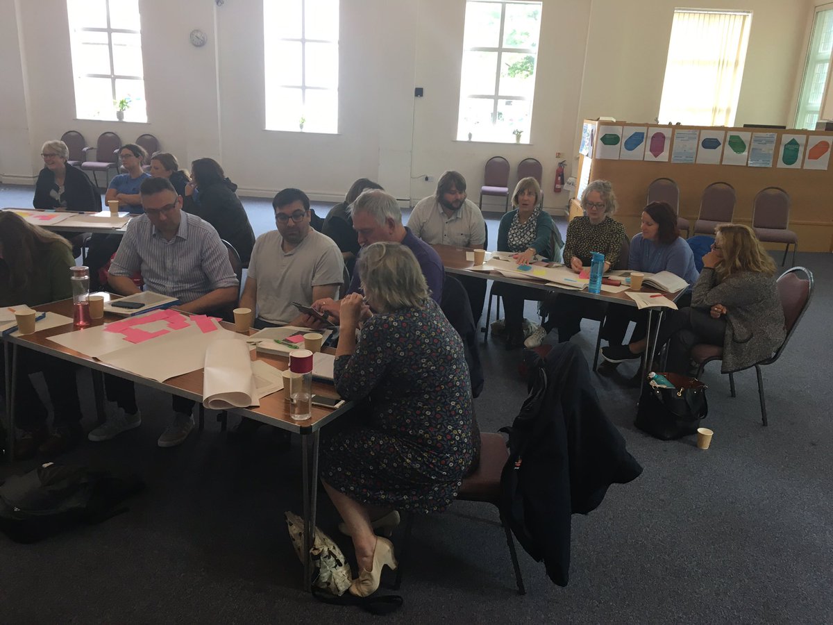 COO_Anita's tweet photo. Day 3 #QSIR  @ACT2improve - enthusiastically mapping stakeholders! High engagement from today’s group. I love this session 😊.@DCHFT @DorsetCCG @DorsetHealth https://t.co/0ErD0NhVLU