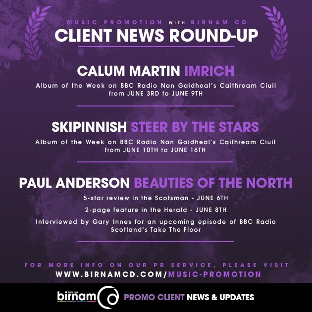 Birnam PR clients have been in the spotlight this week, and last week too!