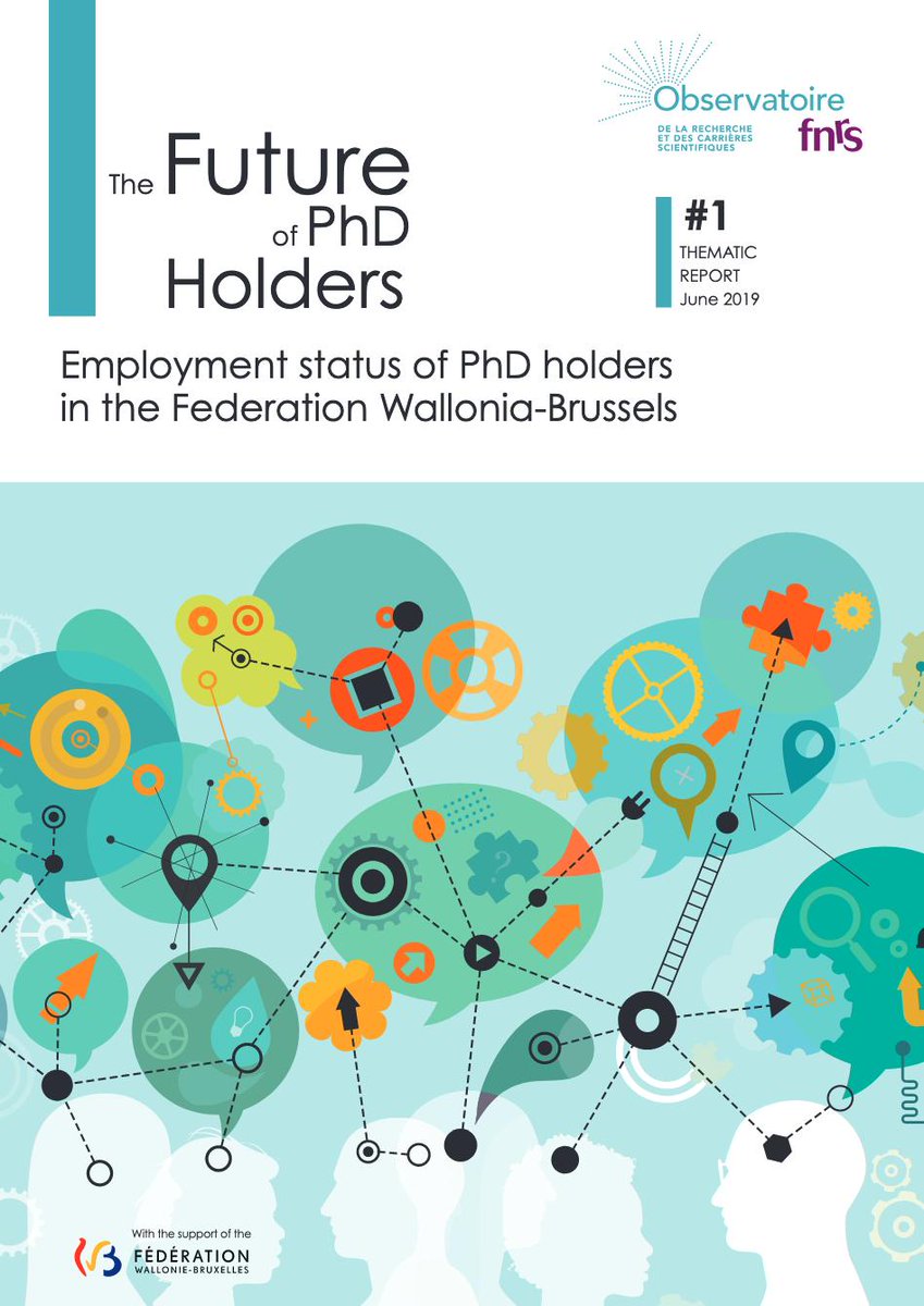 frsFNRS's tweet photo. #Mustread 📊 📑 The first thematic report of the @ObsFNRS has just been released. It addresses the essential question of the future of #PhDHolders in the Federation #Wallonia-#Brussels. https://t.co/KySokEAiOU https://t.co/szFNsMBZ0h