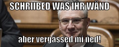 Schriibed, was ihr wänd! ☀️