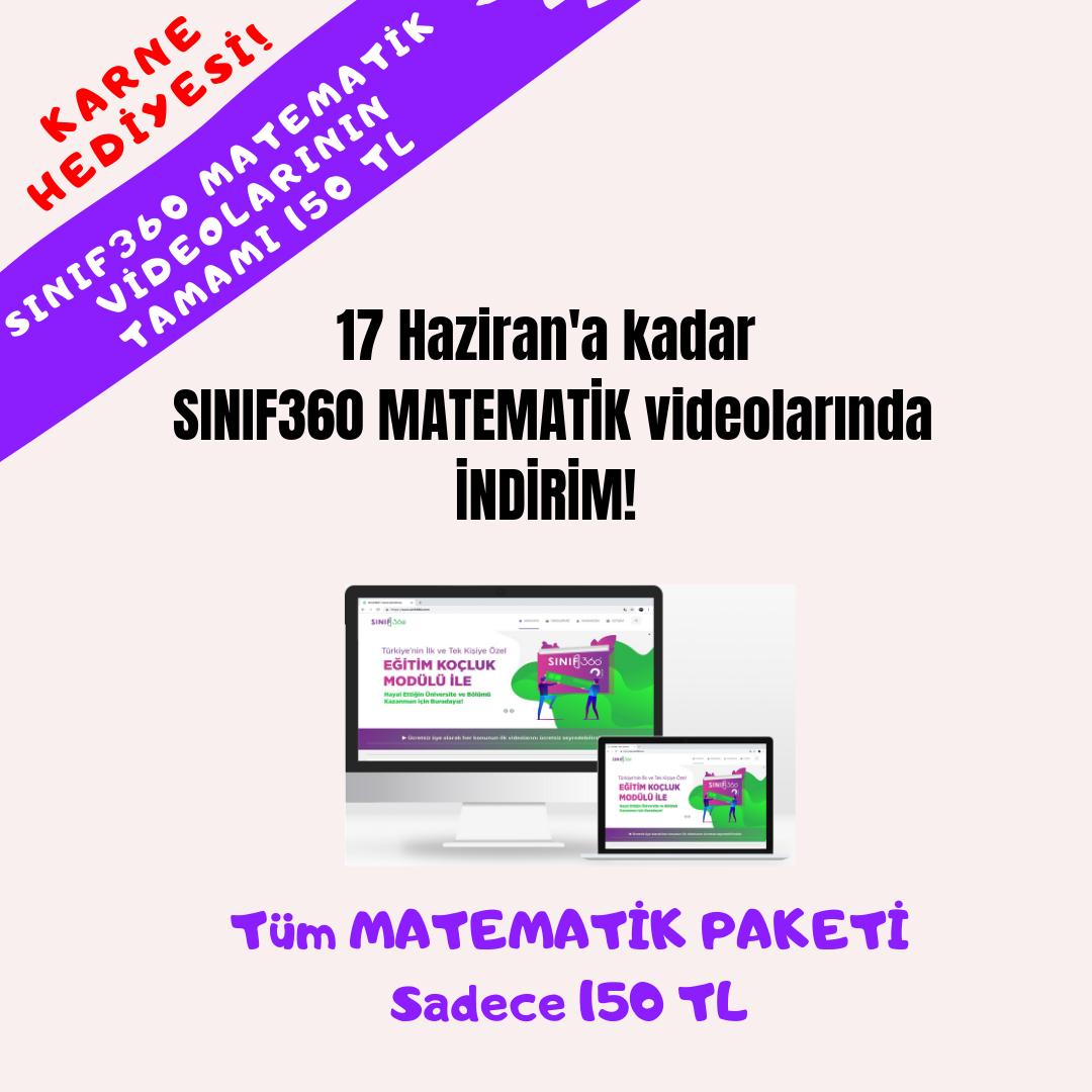 17 hazirana kadar geçerli karne hediyesi kampanyası !!!

⭐️ MATEMATİK ders videoları 200 yerine 150 tl

Ders videoları : sinif360.com
.
.
.
.
#2019tayfa #2020tayfa #2021tayfa #study #studygram #yksfizik #yks2019 #yks2020