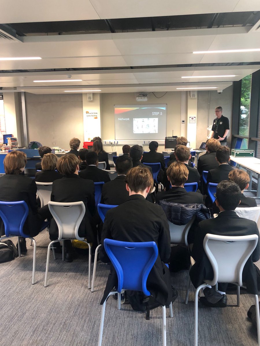 RodingValleyHS's tweet photo. Thanks for presenting an interesting and ‘very real’ topic to the Yr9 boys in this morning’s #AcademicLecture Mr W @RodingDrama They seemed really engrossed especially when they find out their teachers have real lives😱and were involved in exciting ventures in the past... https://t.co/fcdR7mb6Ln
