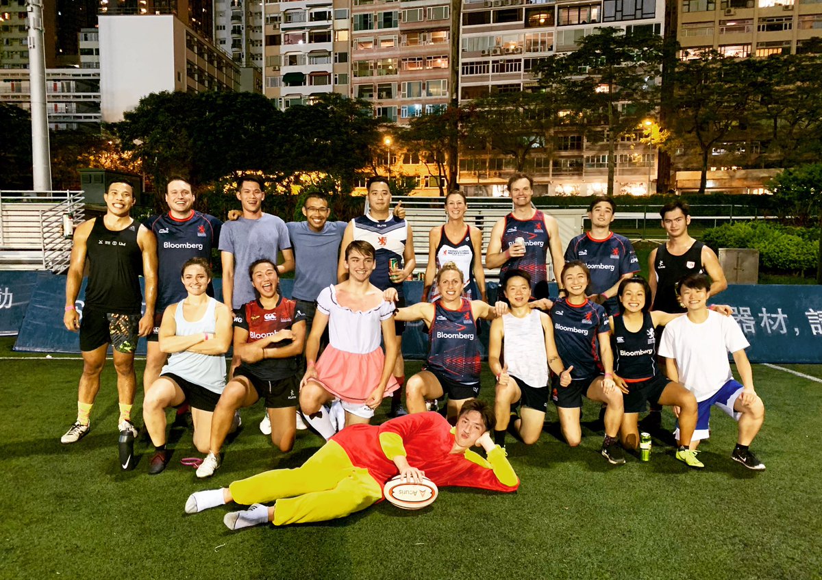 We all dusted our boots off last night for a charity tag rugby tournament in support of Valley player, Jonathan Mo. Our all-star team inc. players from our men’s &amp; women’s rugby teams, netball teams + a couple of guest stars!
#HongKongScottishFamily #RugbyCommunity #TagRugby