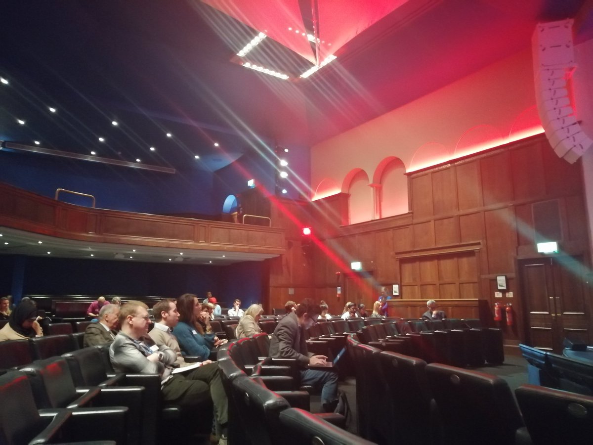Jen_Halton's tweet photo. A successful and thought-provoking start to @imperialCR_UK National Symposium on #ConvergenceScience @RGS_IBG on cancer #survivorship &amp; #qualityoflife @imperialcollege https://t.co/9Cva2uehJE