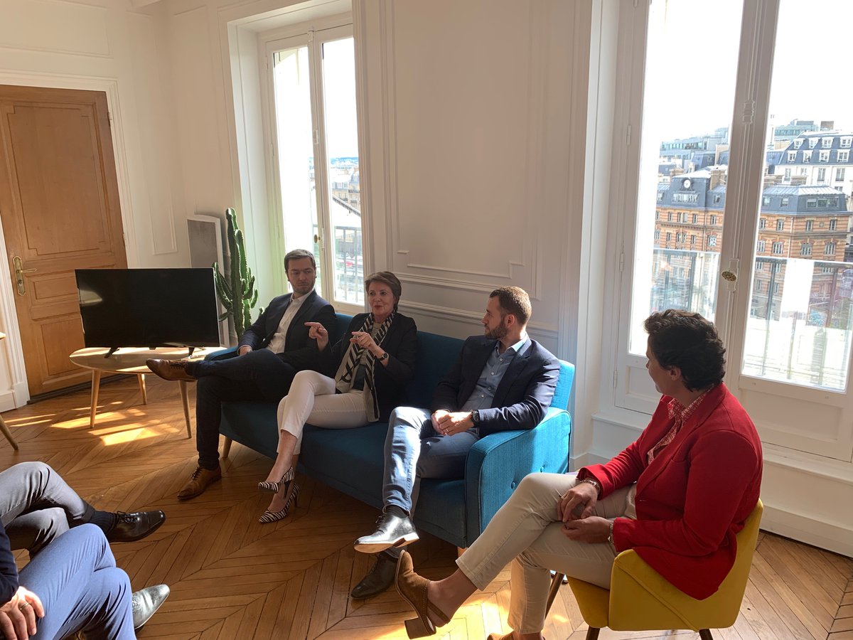 OneRagtime's tweet photo. Great turn-out for our first thematic event on EdTech and cognition. A big thanks to Frédérique Dumas (member of French parliament), Nicolas Princen (CEO of Glose) and Alexandre Houpert (Chairman of Studytracks) for the inspirational panel. 
#edtech #cognition #Glose #Studytracks https://t.co/rnKq3snWjU