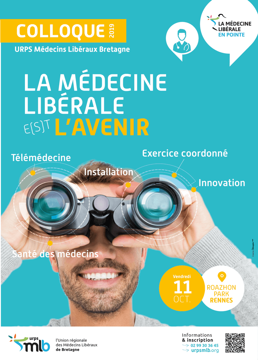 URPSMLB's tweet photo. 📢3, 2, 1 ! C'est parti 👏Les inscriptions pour notre colloque sur L'avenir de la Médecine Libérale au @RoazhonPark, le 11 octobre 2019, sont ouvertes ! 

Pour s'inscrire : https://t.co/03FwOON4S8
+ d'infos sur le colloque : https://t.co/a0Z5qAig7G https://t.co/WYQHsaCRPa