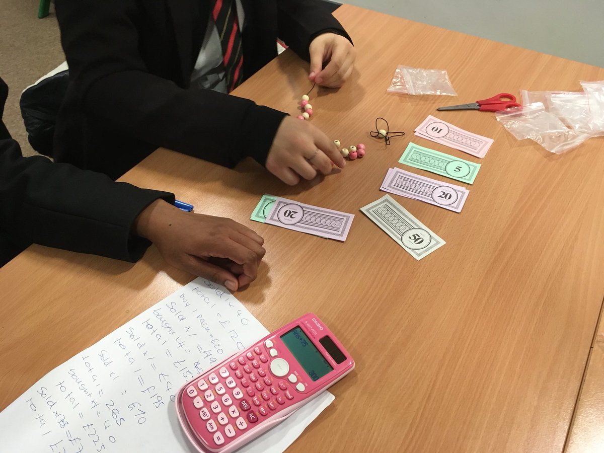 YEGridforGood (@mrspopples) on Twitter photo Second round of our <a href="/youngenterprise/">Young Enterprise</a> bead challenge with the next set of classes <a href="/EMCS_TL/">English Martyrs' T&L</a>
Can they beat the £192 profit made in the first round? Thy are already calculating the profits as they go 😳😉 <a href="/DunelmUK/">Dunelm</a> <a href="/HSBC_UK/">HSBC UK</a> & RU Group Second round of our <a href="/youngenterprise/">Young Enterprise</a> bead challenge with the next set of classes <a href="/EMCS_TL/">English Martyrs' T&L</a>
Can they beat the £192 profit made in the first round? Thy are already calculating the profits as they go 😳😉 <a href="/DunelmUK/">Dunelm</a> <a href="/HSBC_UK/">HSBC UK</a> & RU Group
