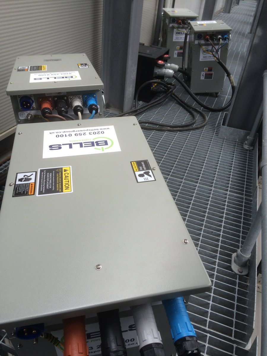 Bells Power Services new portable loadbanks are proving very popular with another rooftop loadbank test carried out for a London Borough Council.
#generators #power #loadbanks
