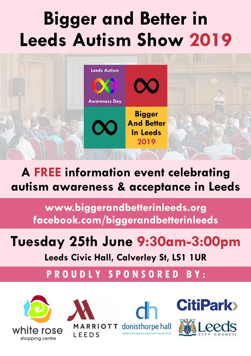 Bigger and Better In Leeds 2019 is almost here! View our blog below for more information. <a href="/BigBetterLeeds/">BiggerAndBetterLeeds</a>

specialistautismservices.org/bigger-and-bet…