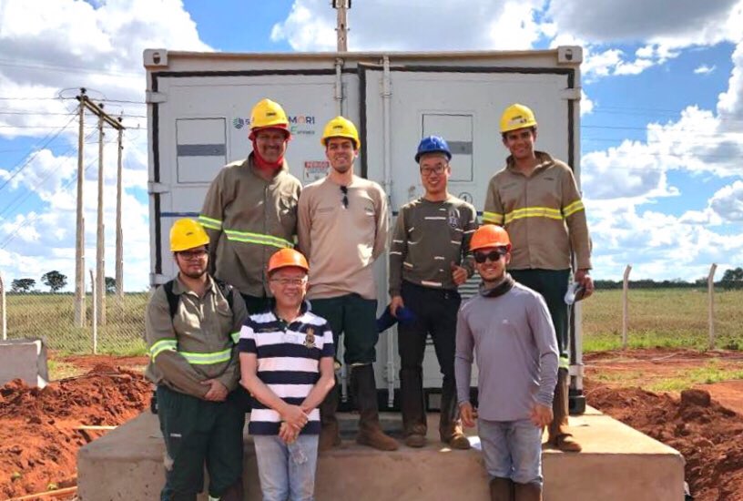 sinengelectric's tweet photo. #SinengElectric in #Brazil ——
A 5.5MW stable and high efficiency inverter solution has been provided for PV power plant in #Janaúba, Brazil. The joint development project of #MoriEnergia and #CemigGD. https://t.co/7bfTeuNLR2