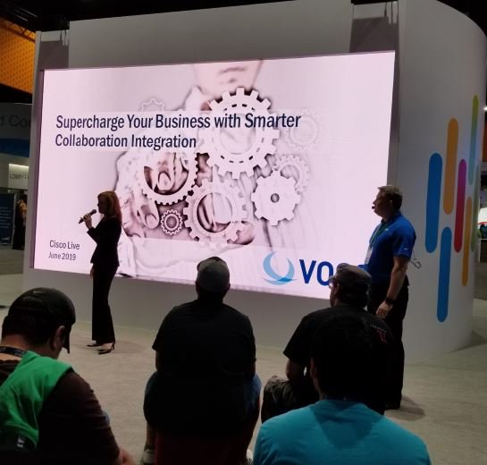 voss_solutions's tweet image. Another great day at Cisco Live yesterday - thanks to everyone for attending our presentation!

It&apos;s the last day today - join us in the Collaboration Pavilion

#CLUS #CiscoHCS #UCManagement #UCOMS #UCC