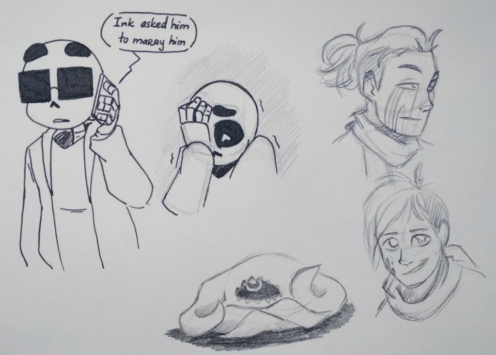 The two cockroaches sans au react to Error memes ( Errorink