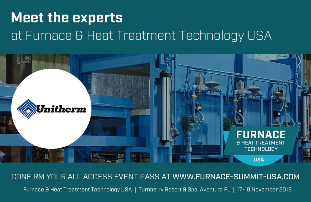 AluminiumToday's tweet photo. Welcome Unitherm to Furnace &amp; Heat Treatment Technology @furnacesummits in Miami this November. You can join in here: https://t.co/UBGwXtSSOG #FHTT #FurnaceSummit #heattreatment #furnacetechnology https://t.co/JBXk1gLOO2